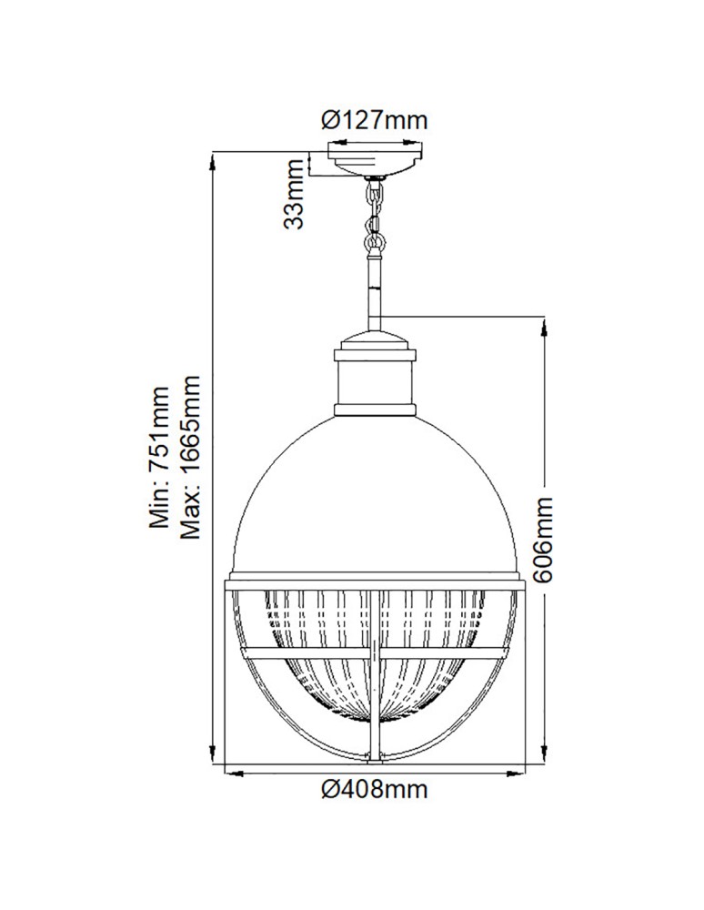 Loft pendant lamps - Quintiesse Tollis Pendant Lamp - 1 light source - Brushed Nickel / White Elstead Lighting QN-TOLLIS-P-BN - product kolory-swiatla.pl 5