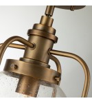 Quintiesse Lampa wisząca / Półplafon Triocent - 1 źródło światła - Naturalny mosiądz IP44 Elstead Lighting QN-TRIOCENT-