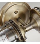 Bathroom wall lamps - Quintiesse Urban Restoration wall lamp - 2 light sources IP44 Elstead Lighting QN-URBANREST2 - product 3