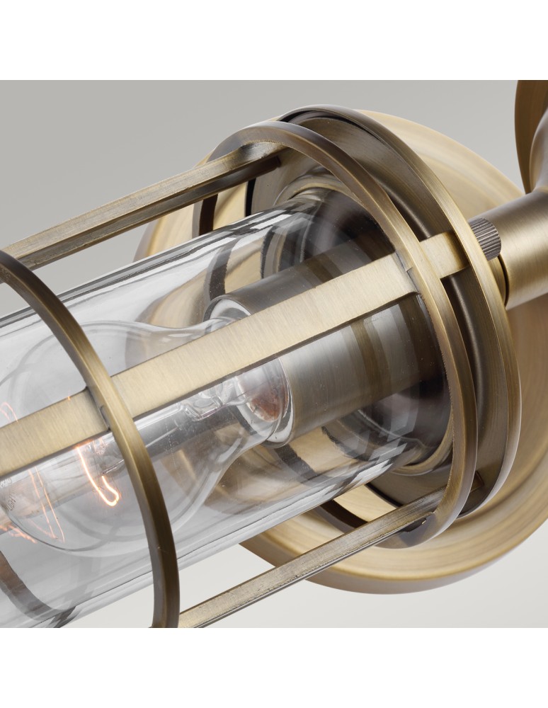 Bathroom wall lamps - Quintiesse Urban Restoration wall lamp - 2 light sources IP44 Elstead Lighting QN-URBANREST2 - product kolory-swiatla.pl 4