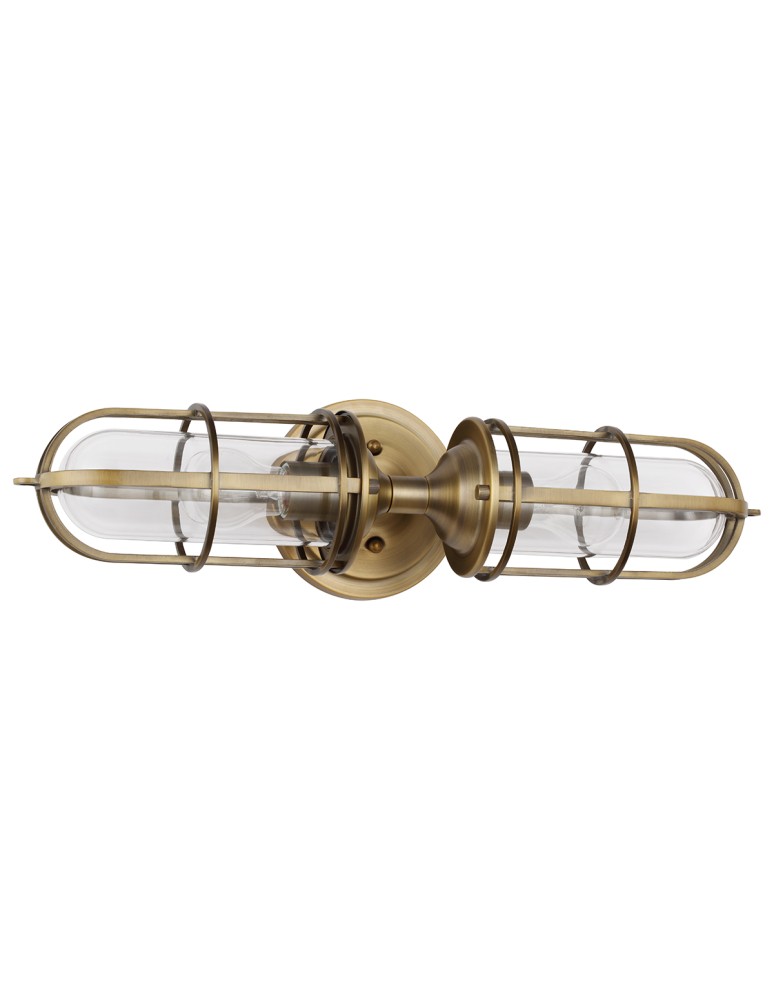 Bathroom wall lamps - Quintiesse Urban Restoration wall lamp - 2 light sources IP44 Elstead Lighting QN-URBANREST2 - product kolory-swiatla.pl 6