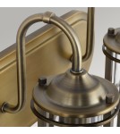 Bathroom wall lamps - Quintiesse Urban Restoration wall lamp - 3 light sources IP44 Elstead Lighting QN-URBANREST3 - product 4