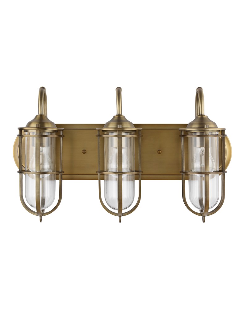 Bathroom wall lamps - Quintiesse Urban Restoration wall lamp - 3 light sources IP44 Elstead Lighting QN-URBANREST3 - product kolory-swiatla.pl 7
