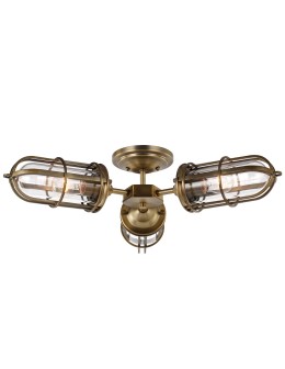 Quintiesse Półplafon Urban Restoration - 3 źródła światła IP44 Elstead Lighting QN-URBANREST-3SF