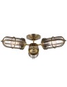 Quintiesse Urban Restoration semi-plaf - 3 light sources IP44 Elstead Lighting QN-URBANREST-3SF