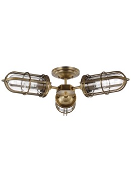 Quintiesse Półplafon Urban Restoration - 3 źródła światła IP44 Elstead Lighting QN-URBANREST-3SF - produkt 2