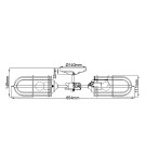 Loft ceiling lamps - industrial - Quintiesse Urban Restoration semi-plaf - 3 light sources IP44 Elstead Lighting QN-URBANREST-3SF - product 6