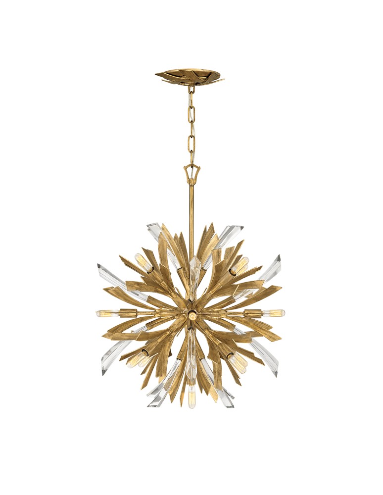 Quintiesse Mała lampa wisząca Vida - 13 źródeł światła Elstead Lighting QN-VIDA-13P-S