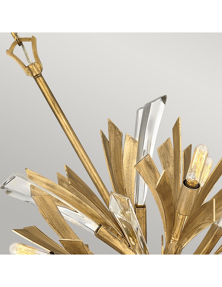Modern pendant lamps - Quintiesse Vida small pendant lamp - 13 light sources Elstead Lighting QN-VIDA-13P-S - product kolory-swiatla.pl 4