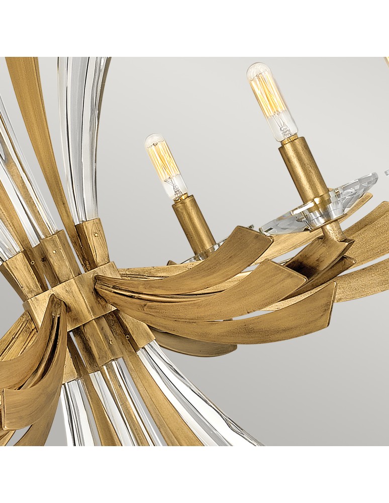 Modern chandeliers - Quintiesse Vida Chandelier - 6 light sources Elstead Lighting QN-VIDA6 - product kolory-swiatla.pl 4