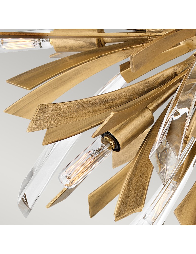 Modern ceiling lamps - Quintiesse Vida semi-plophone - 9 light sources Elstead Lighting QN-VIDA-9F - product kolory-swiatla.pl 3