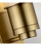 Bathroom wall lamps - Quintiesse Wellington wall lamp - 1 light source - Aged brass IP44 Elstead Lighting QN-WELLINGTON1-AB - product 4
