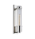 Bathroom wall lamps - Quintiesse Wellington wall lamp - 2 light sources - Polished chrome IP44 Elstead Lighting QN-WELLINGTON1-PC - product 2
