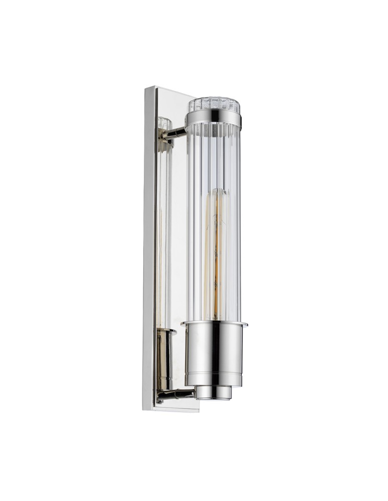 Bathroom wall lamps - Quintiesse Wellington wall lamp - 2 light sources - Polished chrome IP44 Elstead Lighting QN-WELLINGTON1-PC - product kolory-swiatla.pl 2
