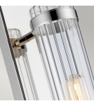 Bathroom wall lamps - Quintiesse Wellington wall lamp - 2 light sources - Polished chrome IP44 Elstead Lighting QN-WELLINGTON1-PC - product 5