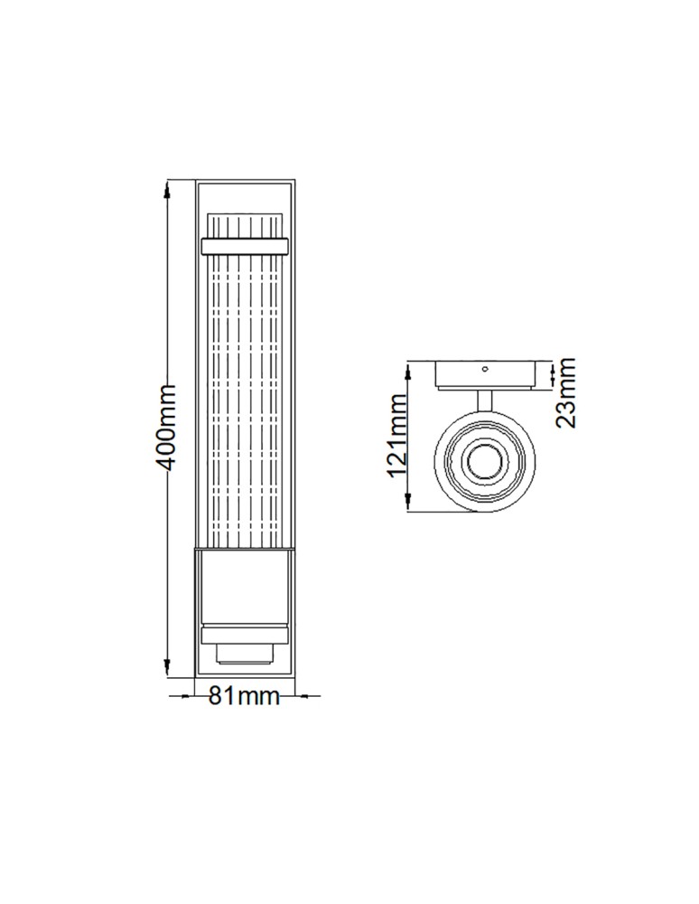 Bathroom wall lamps - Quintiesse Wellington wall lamp - 2 light sources - Polished chrome IP44 Elstead Lighting QN-WELLINGTON1-PC - product kolory-swiatla.pl 8