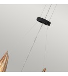 Chandeliers - Quintiesse Willow chandelier - 18 light sources Elstead Lighting QN-WILLOW18-CBK - product 2