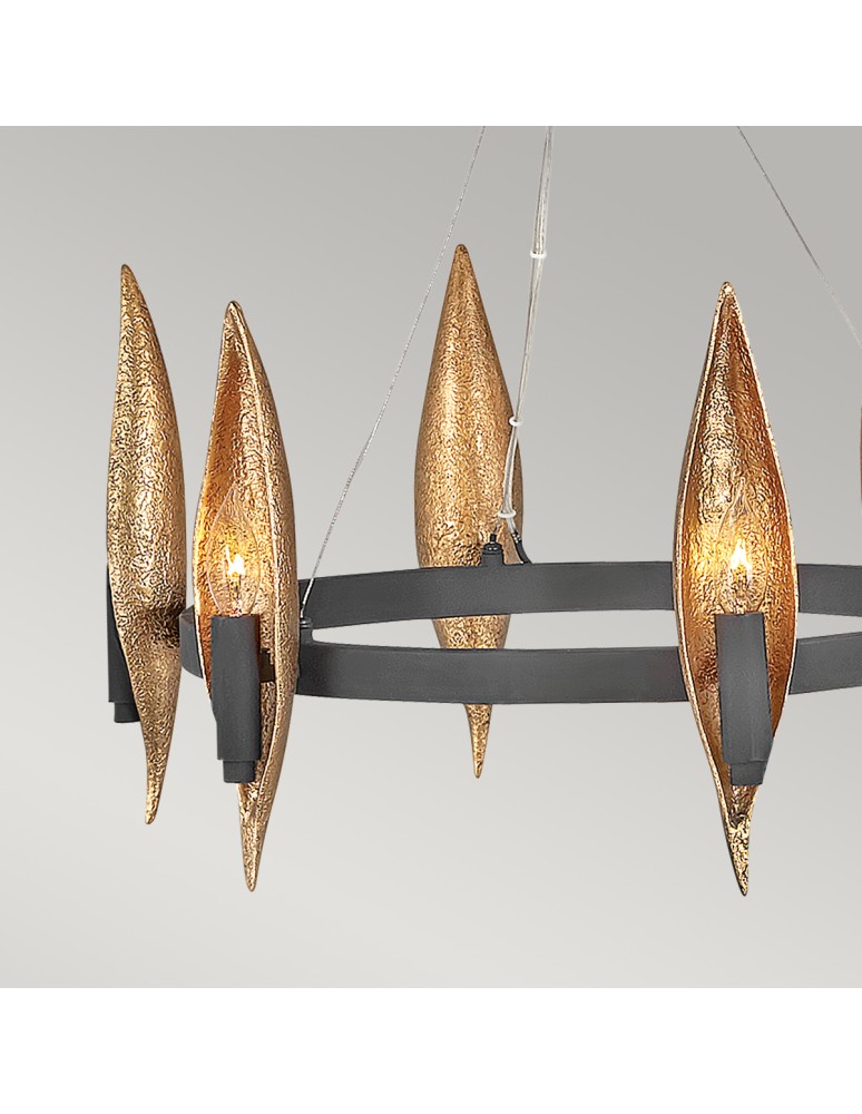 Quintiesse Żyrandol Willow - 6 źródeł światła Elstead Lighting QN-WILLOW6-CBK