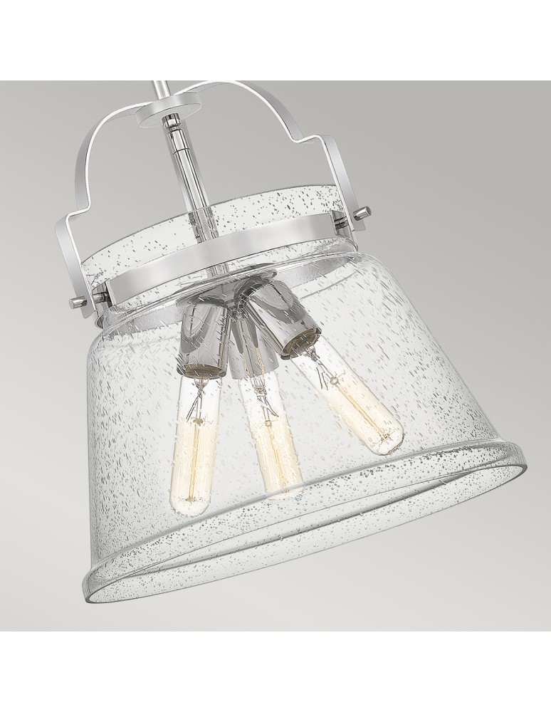 Quintiesse Lampa wisząca Wimberley - 3 źródła światła - Polerowany chrom Elstead Lighting QN-WIMBERLEY-P-PC