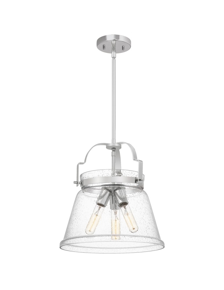 Quintiesse Lampa wisząca Wimberley - 3 źródła światła - Polerowany chrom Elstead Lighting QN-WIMBERLEY-P-PC