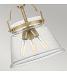 Quintiesse Lampa wisząca Wimberley - 3 źródła światła - Postarzany mosiądz Elstead Lighting QN-WIMBERLEY-P-WS