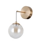 Wall lamps spheres - ITALUX Velada wall lamp 1xLED 5W 3000K Gold WL-34381-1-HBR - product 2