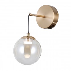 ITALUX Velada ścienna 1xLED 5W 3000K Złoty WL-34381-1-HBR