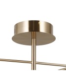 Pendant lamps spheres - ITALUX Velada Pendant 6xLED 30W 3000K Gold PND-34381-6-HBR - product 3
