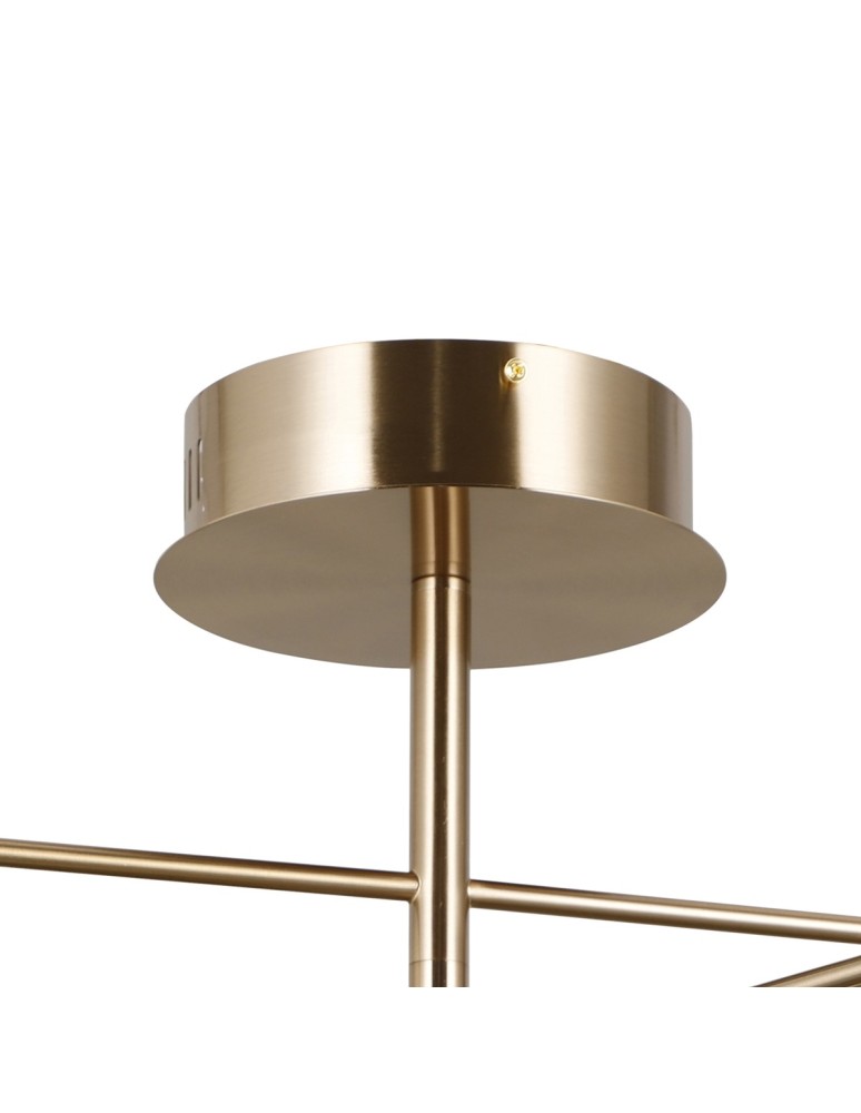 Pendant lamps spheres - ITALUX Velada Pendant 6xLED 30W 3000K Gold PND-34381-6-HBR - product kolory-swiatla.pl 3