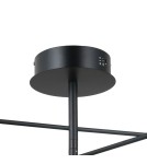 Pendant lamps spheres - ITALUX Velada Pendant 6xLED 30W 3000K Black mat PND-34381-6-BK - product 4