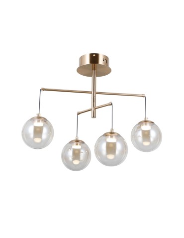 ITALUX Velada Pendant 4xLED 20W 3000K Gold PND-34381-4-HBR