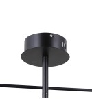 Pendant lamps spheres - ITALUX Velada Pendant 4xLED 20W 3000K Black mat PND-34381-4-BK - product 3