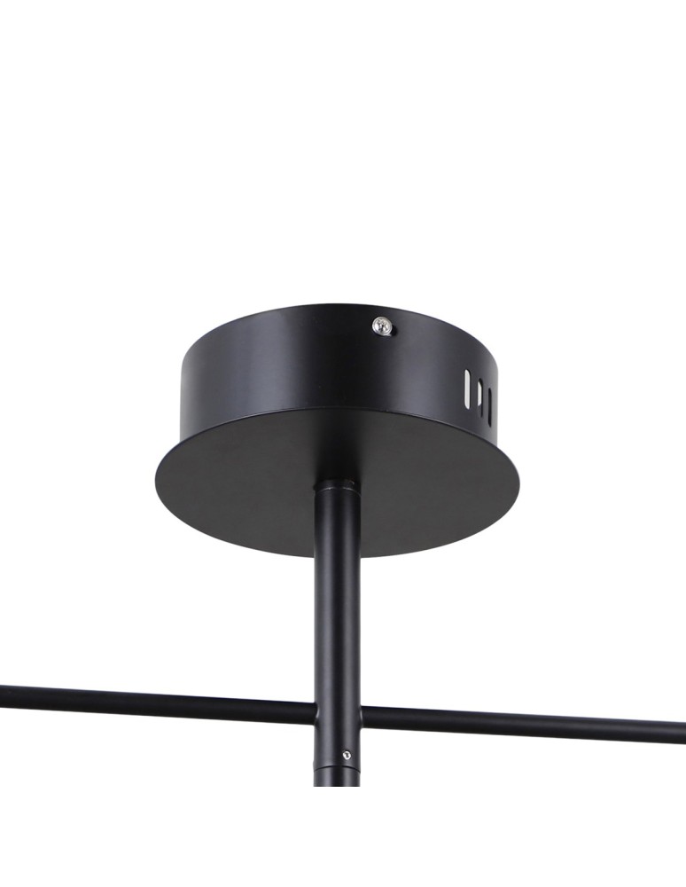 Pendant lamps spheres - ITALUX Velada Pendant 4xLED 20W 3000K Black mat PND-34381-4-BK - product kolory-swiatla.pl 3