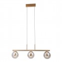 ITALUX Velada Wisząca 3xLED 15W 3000K Złoty PND-34381-3-HBR