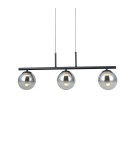 Pendant lamps spheres - ITALUX Velada Pendant 3xLED 15W 3000K Black mat PND-34381-3-BK - product 2