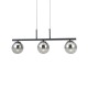 ITALUX Velada Wisząca 3xLED 15W 3000K Czarny mat PND-34381-3-BK