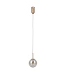 Single pendant lamps - ITALUX Velada Pendant 1xLED 5W 3000K Gold PND-34381-1-HBR - product 3