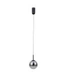 Single pendant lamps - ITALUX Velada Pendant 1xLED 5W 3000K Black mat PND-34381-1-BK - product 5