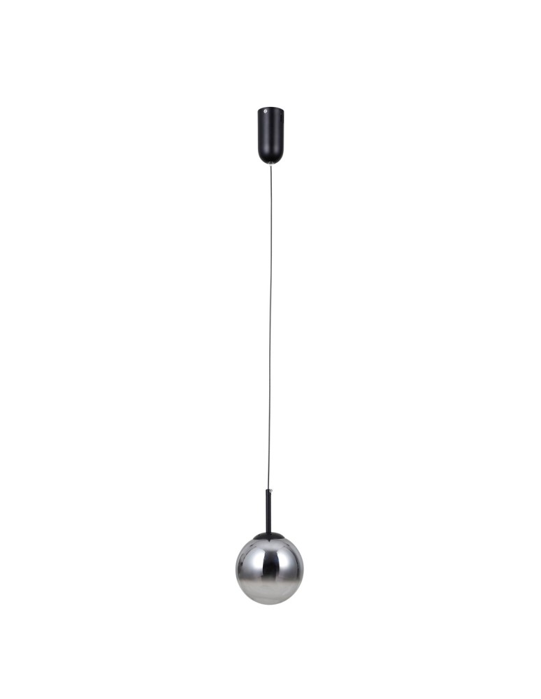 Single pendant lamps - ITALUX Velada Pendant 1xLED 5W 3000K Black mat PND-34381-1-BK - product kolory-swiatla.pl 5