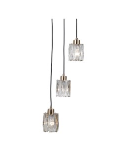 ITALUX Torno Wisząca 3xE14 40W Złoty PND-40813-3R-HBR - produkt 2