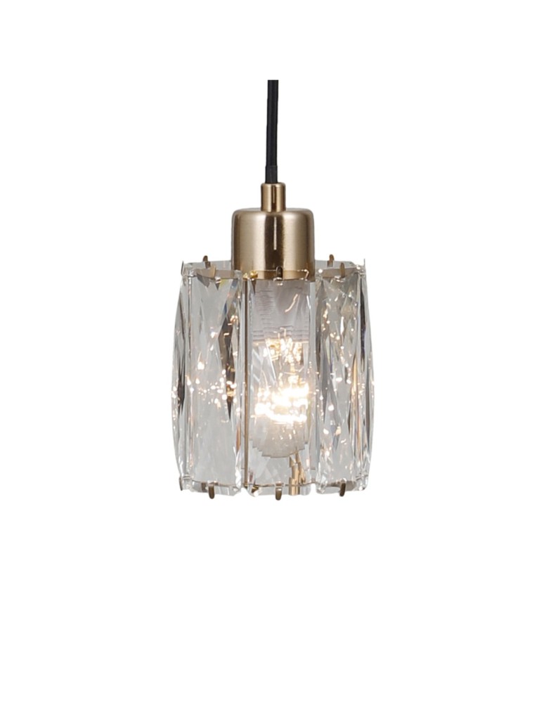 Triple pendant lamps - ITALUX Torno Pendant 3xE14 40W Gold PND-40813-3R-HBR - product kolory-swiatla.pl 3