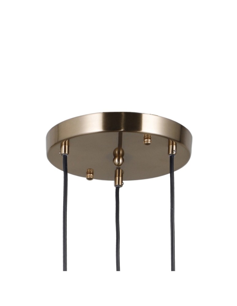 Triple pendant lamps - ITALUX Torno Pendant 3xE14 40W Gold PND-40813-3R-HBR - product kolory-swiatla.pl 4