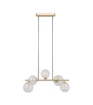 Pendant lamps over the island - ITALUX Toledo Pendant 5xG9 5W Gold PND-40717-5-HBR - product 3