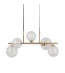 Pendant lamps over the island - ITALUX Toledo Pendant 5xG9 5W Gold PND-40717-5-HBR - product 2
