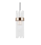 Triple pendant lamps - ITALUX Taraso Pendant 3xE14 40W Matte Black, Gold PND-40760-3-BK-HBR - product 4
