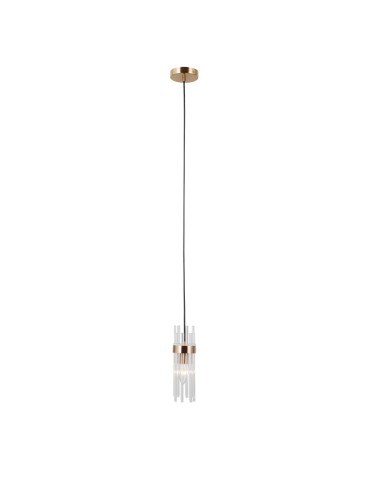 ITALUX Taraso Pendant 1xE14 40W Gold PND-40760-1-HBR