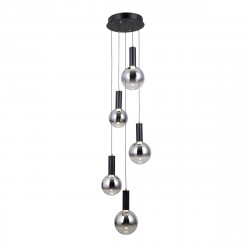 ITALUX Strela Wisząca 5xLED 25W 3000K Czarny mat PND-34378-5S-BK