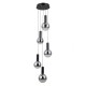 ITALUX Strela Wisząca 5xLED 25W 3000K Czarny mat PND-34378-5S-BK