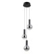 ITALUX Strela Wisząca 3xLED 15W 3000K Czarny mat PND-34378-3S-BK