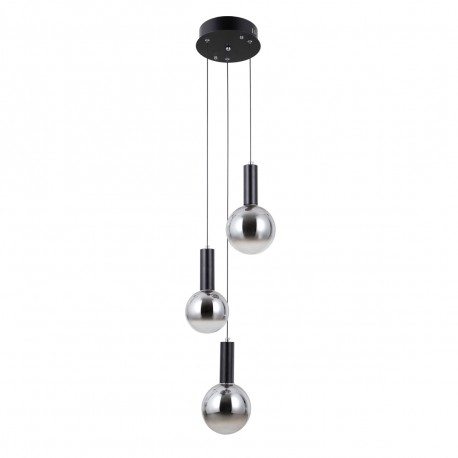 ITALUX Strela Wisząca 3xLED 15W 3000K Czarny mat PND-34378-3S-BK